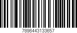 Código de barras (EAN, GTIN, SKU, ISBN): '7896443133657'