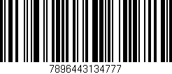 Código de barras (EAN, GTIN, SKU, ISBN): '7896443134777'