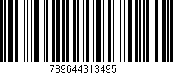 Código de barras (EAN, GTIN, SKU, ISBN): '7896443134951'