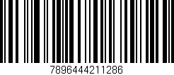Código de barras (EAN, GTIN, SKU, ISBN): '7896444211286'