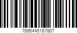 Código de barras (EAN, GTIN, SKU, ISBN): '7896448187907'