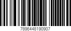 Código de barras (EAN, GTIN, SKU, ISBN): '7896448190907'
