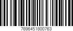 Código de barras (EAN, GTIN, SKU, ISBN): '7896451800763'