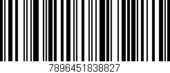 Código de barras (EAN, GTIN, SKU, ISBN): '7896451838827'