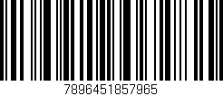 Código de barras (EAN, GTIN, SKU, ISBN): '7896451857965'