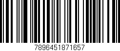 Código de barras (EAN, GTIN, SKU, ISBN): '7896451871657'