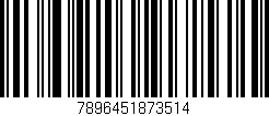Código de barras (EAN, GTIN, SKU, ISBN): '7896451873514'
