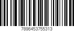 Código de barras (EAN, GTIN, SKU, ISBN): '7896453755313'