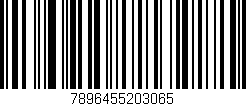 Código de barras (EAN, GTIN, SKU, ISBN): '7896455203065'