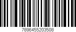 Código de barras (EAN, GTIN, SKU, ISBN): '7896455203508'