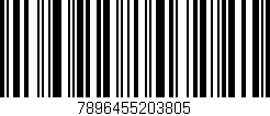 Código de barras (EAN, GTIN, SKU, ISBN): '7896455203805'