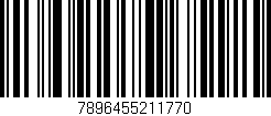 Código de barras (EAN, GTIN, SKU, ISBN): '7896455211770'