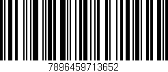 Código de barras (EAN, GTIN, SKU, ISBN): '7896459713652'