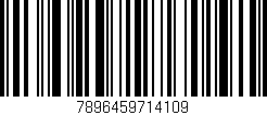 Código de barras (EAN, GTIN, SKU, ISBN): '7896459714109'