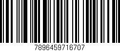 Código de barras (EAN, GTIN, SKU, ISBN): '7896459716707'