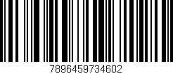 Código de barras (EAN, GTIN, SKU, ISBN): '7896459734602'