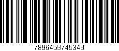 Código de barras (EAN, GTIN, SKU, ISBN): '7896459745349'