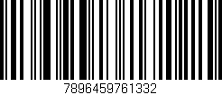 Código de barras (EAN, GTIN, SKU, ISBN): '7896459761332'