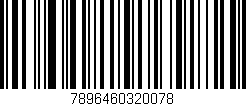 Código de barras (EAN, GTIN, SKU, ISBN): '7896460320078'