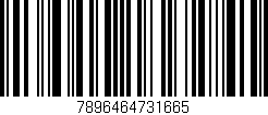 Código de barras (EAN, GTIN, SKU, ISBN): '7896464731665'