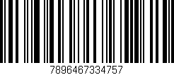 Código de barras (EAN, GTIN, SKU, ISBN): '7896467334757'