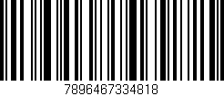 Código de barras (EAN, GTIN, SKU, ISBN): '7896467334818'