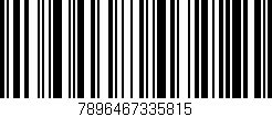 Código de barras (EAN, GTIN, SKU, ISBN): '7896467335815'