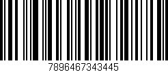 Código de barras (EAN, GTIN, SKU, ISBN): '7896467343445'