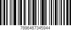 Código de barras (EAN, GTIN, SKU, ISBN): '7896467345944'