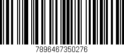 Código de barras (EAN, GTIN, SKU, ISBN): '7896467350276'