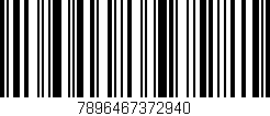 Código de barras (EAN, GTIN, SKU, ISBN): '7896467372940'
