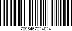 Código de barras (EAN, GTIN, SKU, ISBN): '7896467374074'
