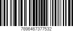 Código de barras (EAN, GTIN, SKU, ISBN): '7896467377532'