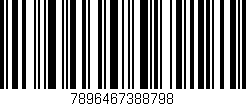 Código de barras (EAN, GTIN, SKU, ISBN): '7896467388798'