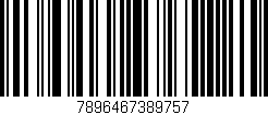 Código de barras (EAN, GTIN, SKU, ISBN): '7896467389757'