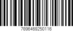 Código de barras (EAN, GTIN, SKU, ISBN): '7896469250116'