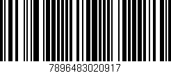 Código de barras (EAN, GTIN, SKU, ISBN): '7896483020917'