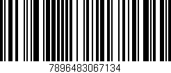 Código de barras (EAN, GTIN, SKU, ISBN): '7896483067134'