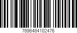 Código de barras (EAN, GTIN, SKU, ISBN): '7896484102476'