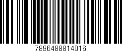 Código de barras (EAN, GTIN, SKU, ISBN): '7896488814016'