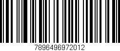Código de barras (EAN, GTIN, SKU, ISBN): '7896496972012'