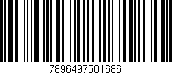 Código de barras (EAN, GTIN, SKU, ISBN): '7896497501686'