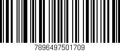 Código de barras (EAN, GTIN, SKU, ISBN): '7896497501709'