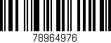 Código de barras (EAN, GTIN, SKU, ISBN): '78964976'
