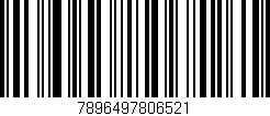 Código de barras (EAN, GTIN, SKU, ISBN): '7896497806521'