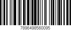 Código de barras (EAN, GTIN, SKU, ISBN): '7896498560095'