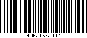 Código de barras (EAN, GTIN, SKU, ISBN): '7896498572913-1'