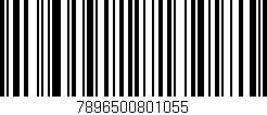 Código de barras (EAN, GTIN, SKU, ISBN): '7896500801055'