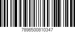 Código de barras (EAN, GTIN, SKU, ISBN): '7896500810347'
