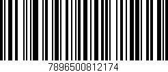 Código de barras (EAN, GTIN, SKU, ISBN): '7896500812174'